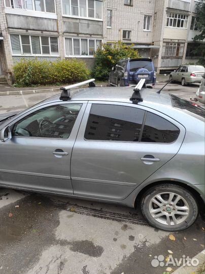 Багажник на крышу lux skoda octavia a5