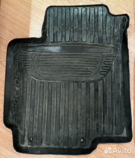 Оригинальные коврики Hyundai Solaris хэтчбек