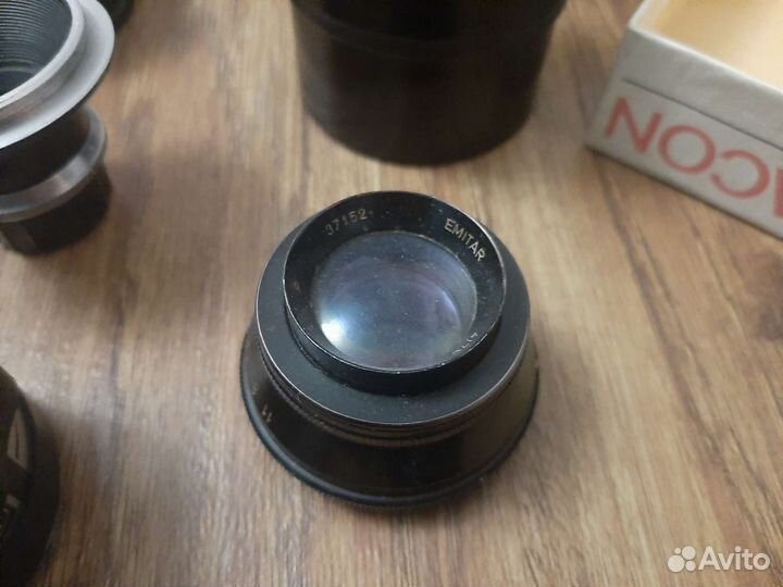 Фотообьективы пакетом