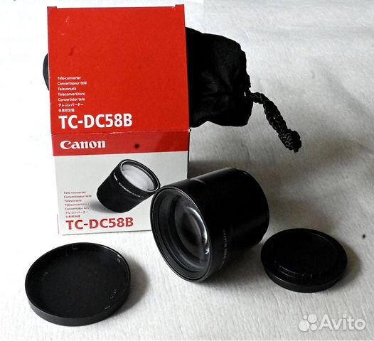 Телеконвертер Canon TC-DC58B для Canon S5 IS купить в Санкт-Петербурге ...