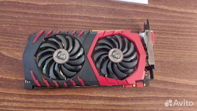 Видеокарта msi gtx 1070 gaming x 8gb