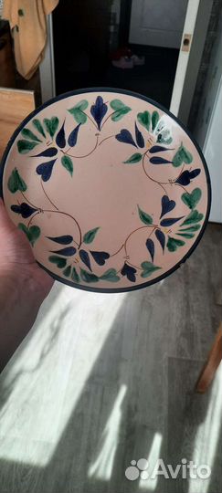 Тарелка из глины