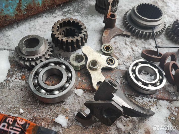 Шестерни коробки передач москвич 402 и 407