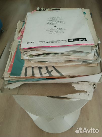 Виниловые пластинки одним лотом