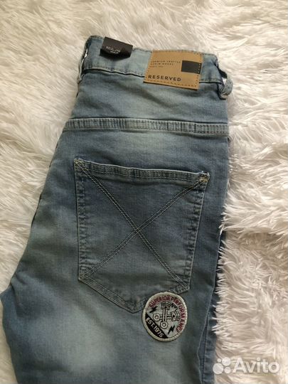 Джинсы на мальчика 152 новые