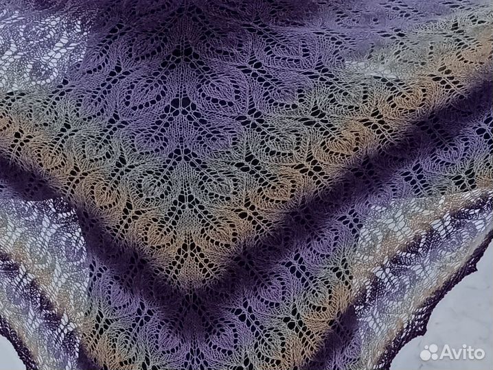 Шаль Сиреневые туманы