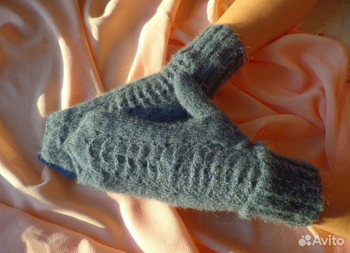 Варежки ручной работы