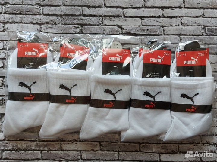 Носки Nike Fila Adidas Reebok