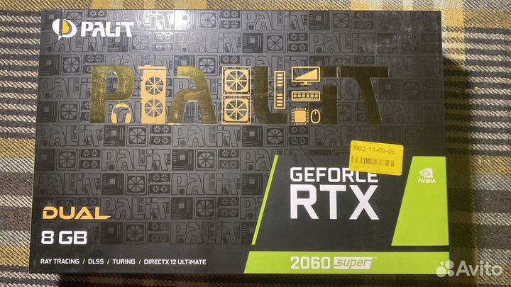 Palit GeForce RTX 2060 super Dual 8GB DDR6
