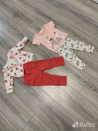 Вещи пакетом на девочку