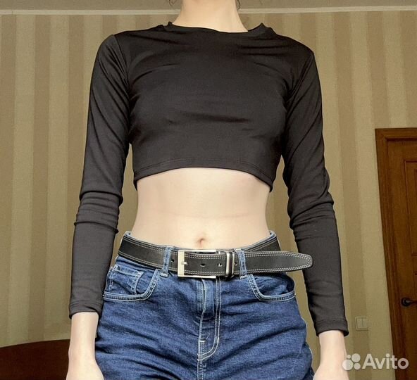 Топ женский с длинными рукавами 42