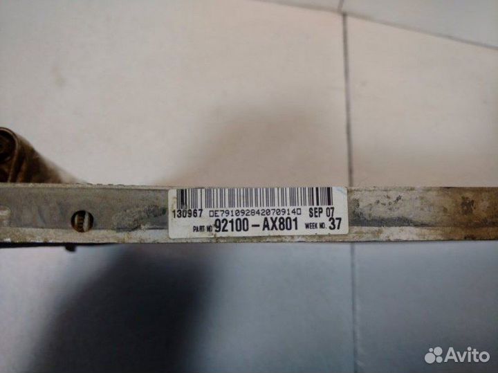 Радиатор основной Nissan Juke F15