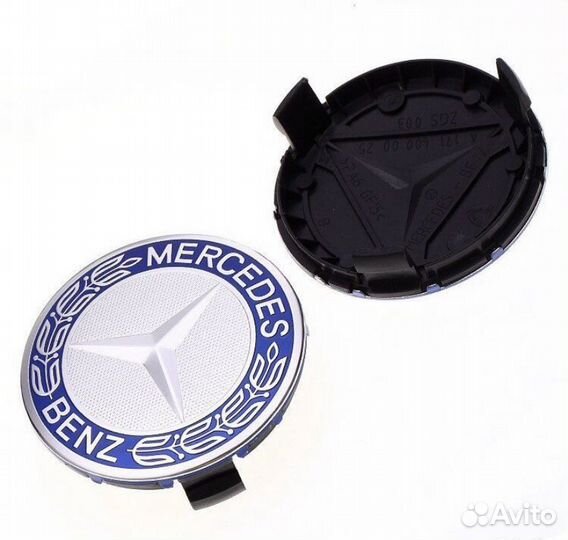 Ступичные колпачки заглушки литые диски Mercedes