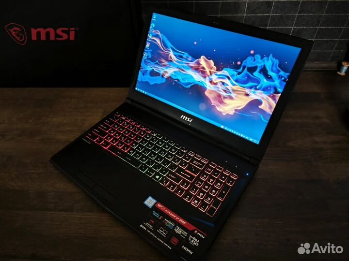 Супер Игровой MSI leopard core i7 8/512 GTX1060