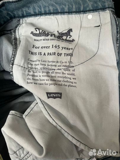 Джинсы мужские levis