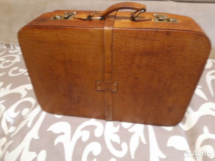 Кожаный чемодан СССР