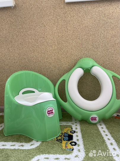Сидушка на унитаз и горшок ok baby