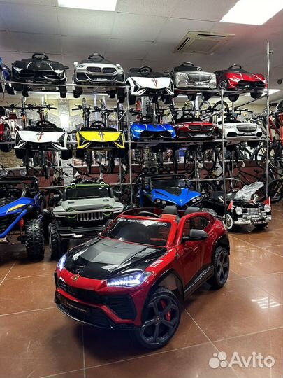 Электромобиль детский урус 4х4