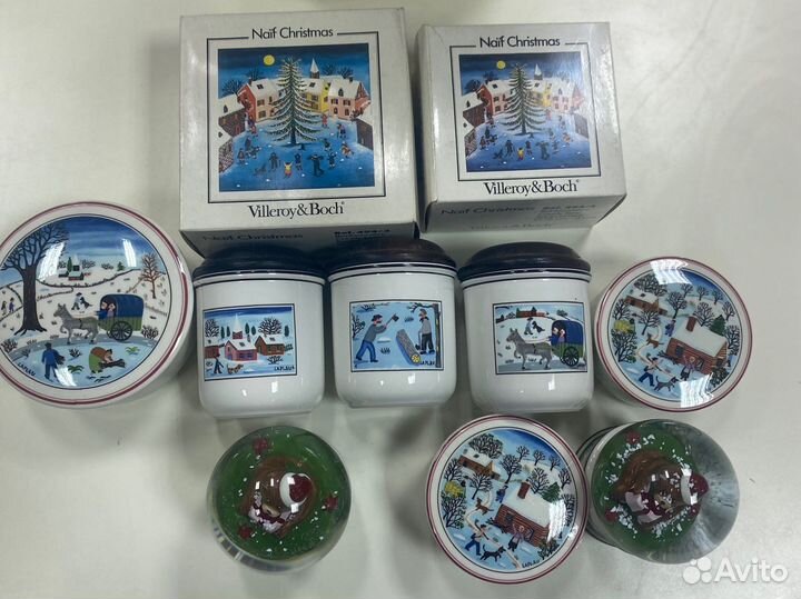 Посуда villeroy boch Naif Новый год