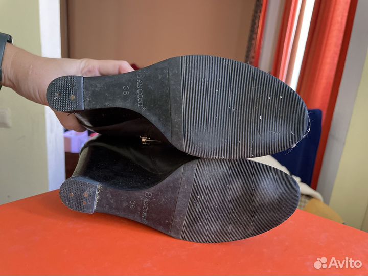 Сапоги кожаные Basconi