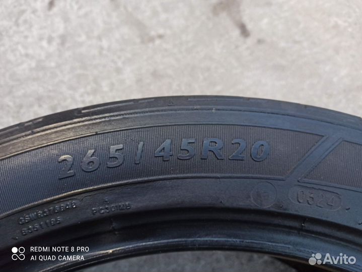 Dunlop SP Sport Maxx GT 265/45 R20