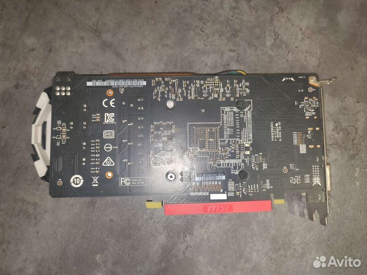Видеокарта gtx 1060 6gb MSI