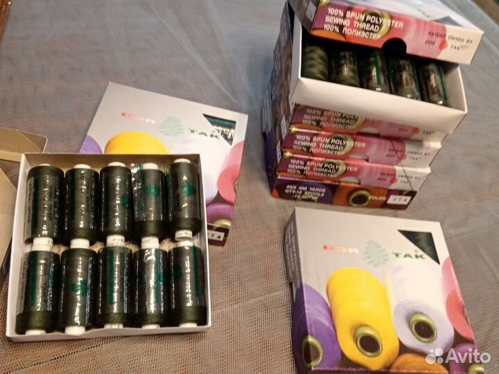 Нитки швейные