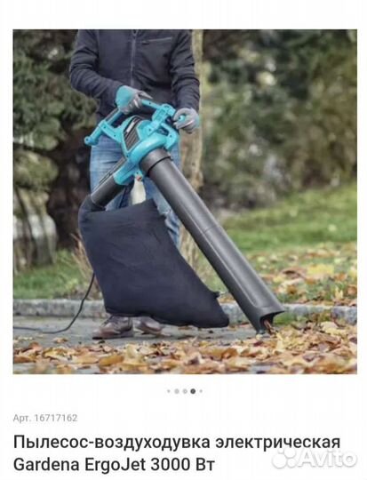 Садовый пылесос