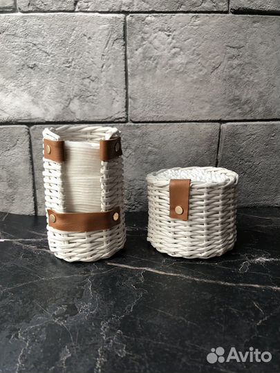 Органайзер для ватных дисков и ватных палочек