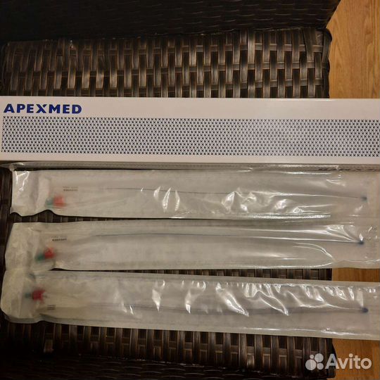 Катетер силиконовый урологический двухходовой