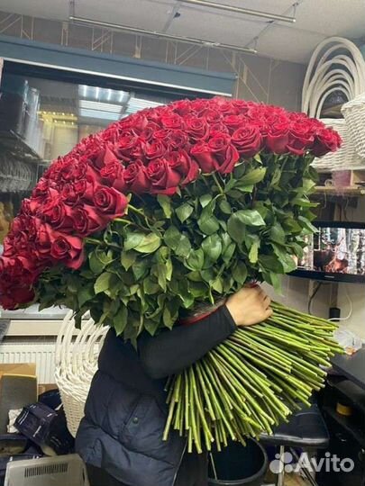 Роза 501 букет цветов с доставкой