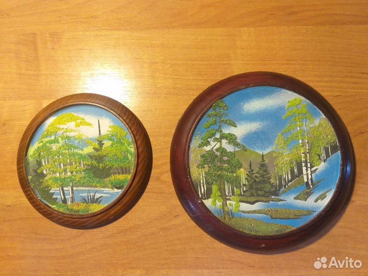 Картина из каменной крошки за обе