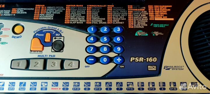 Синтезатор Yamaha PSR 160