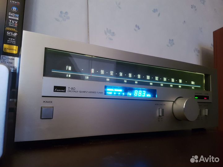 Стерео-тюнер Sansui T-80 (Япония)