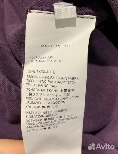 1017 alyx 9SM лонгслив оригинал