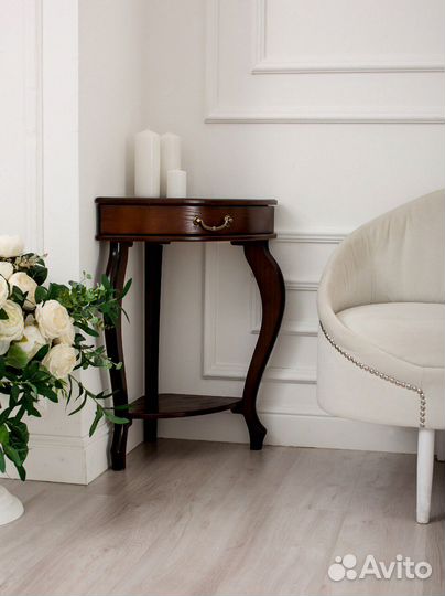 Консоль Угловая Элегант орех арт23895