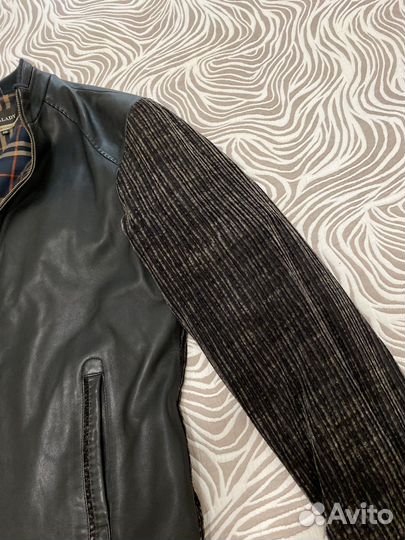 Кожаная куртка мужская