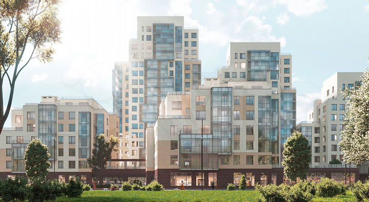 Коммерция Бизнес-класса, 1 линия, 161.1 м²