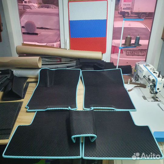 Коврики ева,eva,евро 3d- комплект в салон