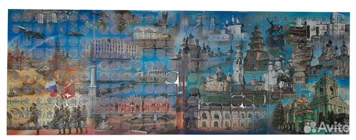 Альбом для монет гвс и Биметалл в одном альбоме