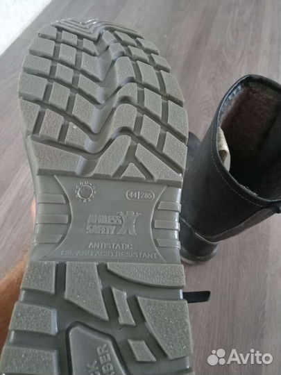 Сапоги мужские зимние кожаные натуральный мех