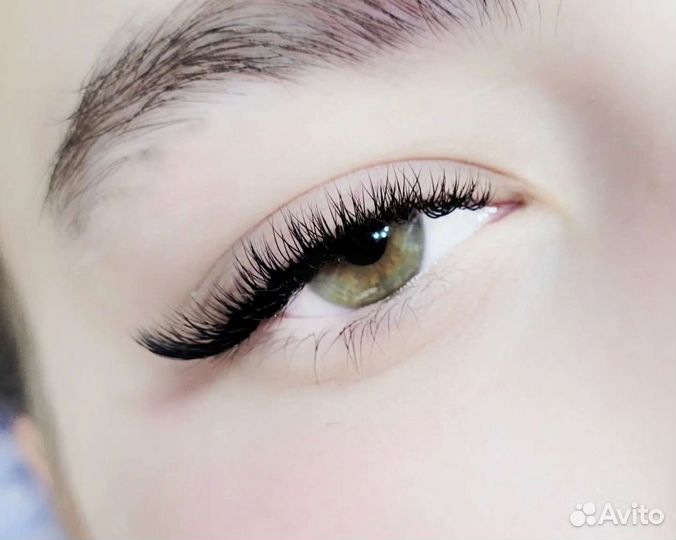 Наращивание ресниц на дому