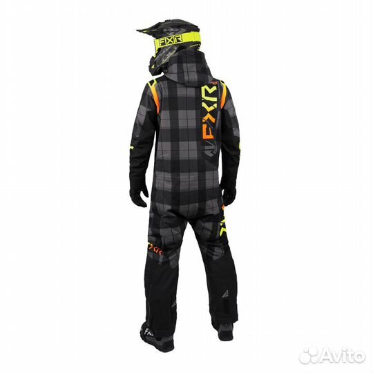 Комбинезон FXR Helium без утеплителя Black Plaid/I