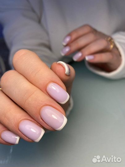 Маникюр с покрытием гель лак