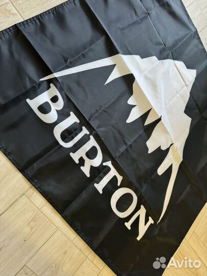 Постер тканевый Burton