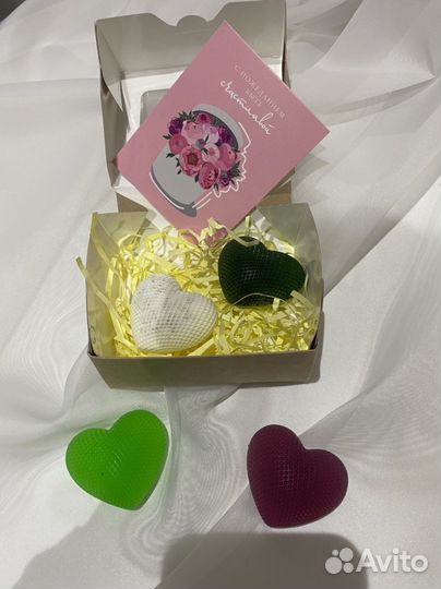 Массажное мыло ручной работы