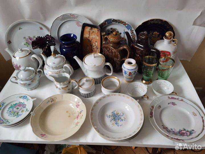 Посуда фарфор СССР