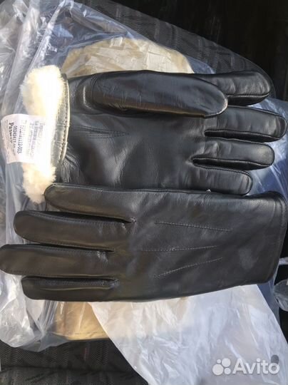 Перчатки зимние офицерские нат. кожа