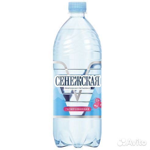 Минеральная вода Сенежская газированная 1л