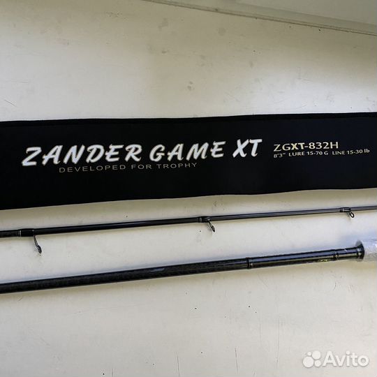 Спиннинг Zander Game XT 8,3ft-15-70гр